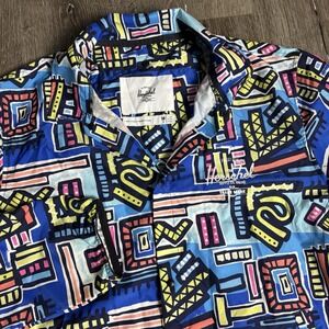 Herschel Supply X Hoffman California Voyage Windbreaker M Packable Snap Jacket